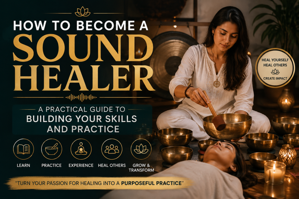 How to Become a Sound Healer: A Practical Guide to Building Your Skills and Practice